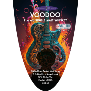 VOODOO - 9 yr Westland Single Malt Whiskey #6253