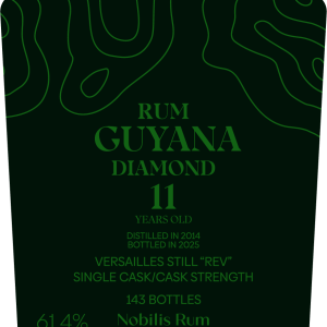 Nobilis #51 Guyana Diamond REV 2014 11yr 61% ABV