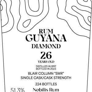 Nobilis #39 Diamond SWR Skeldon 1997 26yr 51.3% ABV