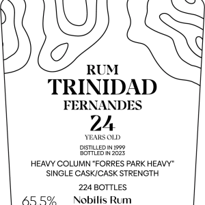 Nobilis #41 Trinidad Fernandes (TDL) Forres Park 1999 24yr 65.5% ABV